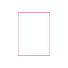 Objects Picture Frames Ikea Fiskbo Frame Tabletop Large Contour Svg Vector, Free Vectors File